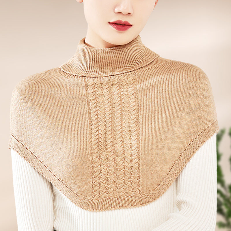 🔥Soft & Warm High Neck Fake Collar-2