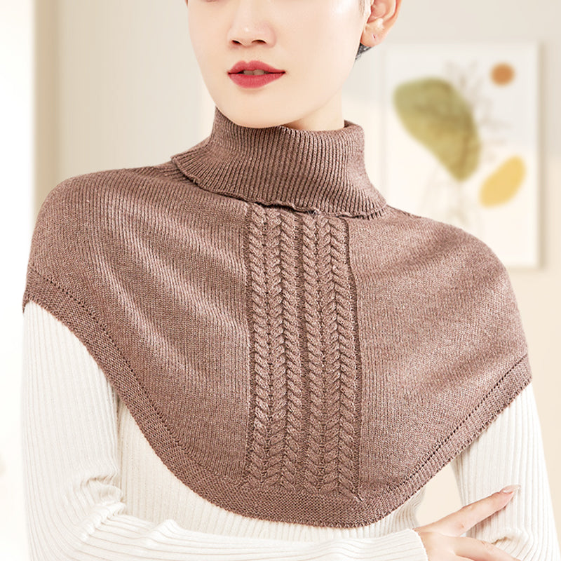 🔥Soft & Warm High Neck Fake Collar-4