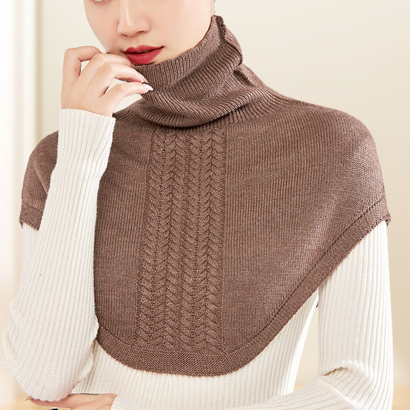 🔥Soft & Warm High Neck Fake Collar-5