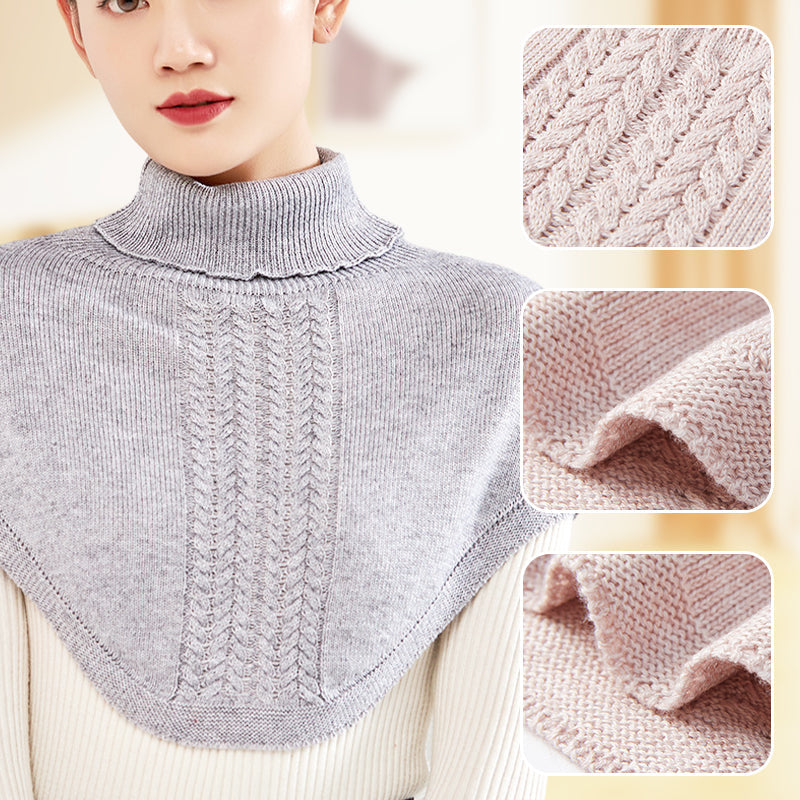 🔥Soft & Warm High Neck Fake Collar-6