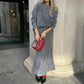 🔥Clearance Sale🔥Women’s Elegant Cozy Sweater and Flared Skirt Set-6