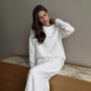 🔥Clearance Sale🔥Women’s Elegant Cozy Sweater and Flared Skirt Set-7