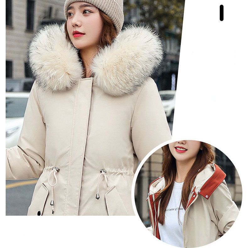 ❄️Winter-Specials❄️Women's Winter Hooded Furry Collar Casual Parka Coat-8