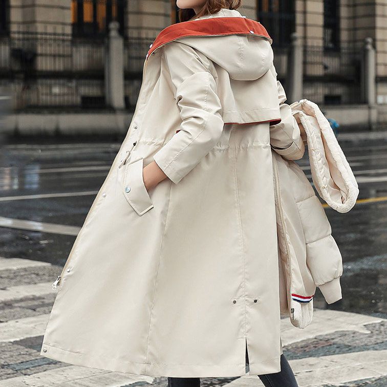 ❄️Winter-Specials❄️Women's Winter Hooded Furry Collar Casual Parka Coat-11