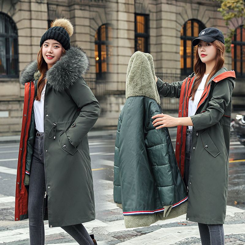 ❄️Winter-Specials❄️Women's Winter Hooded Furry Collar Casual Parka Coat-22