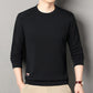 Bedrucktes Herren-Sweatshirt mit Rundhalsausschnitt und dicker Unterseite
