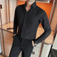 🔥🖤Early Black Friday Sale🔥Men's V-Neck Dress Shirt-1