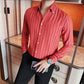 🔥🖤Early Black Friday Sale🔥Men's V-Neck Dress Shirt-9