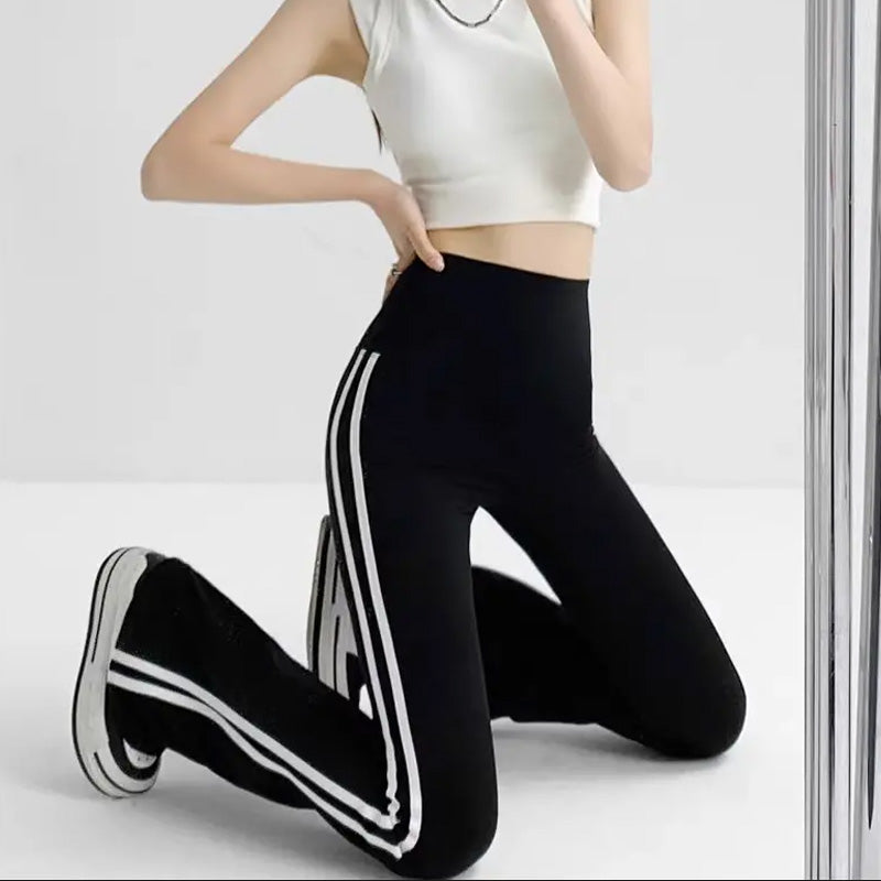 🔥🖤Early Black Friday Sale🔥Women's High-Waisted Flare Leggings with Tummy Control-9