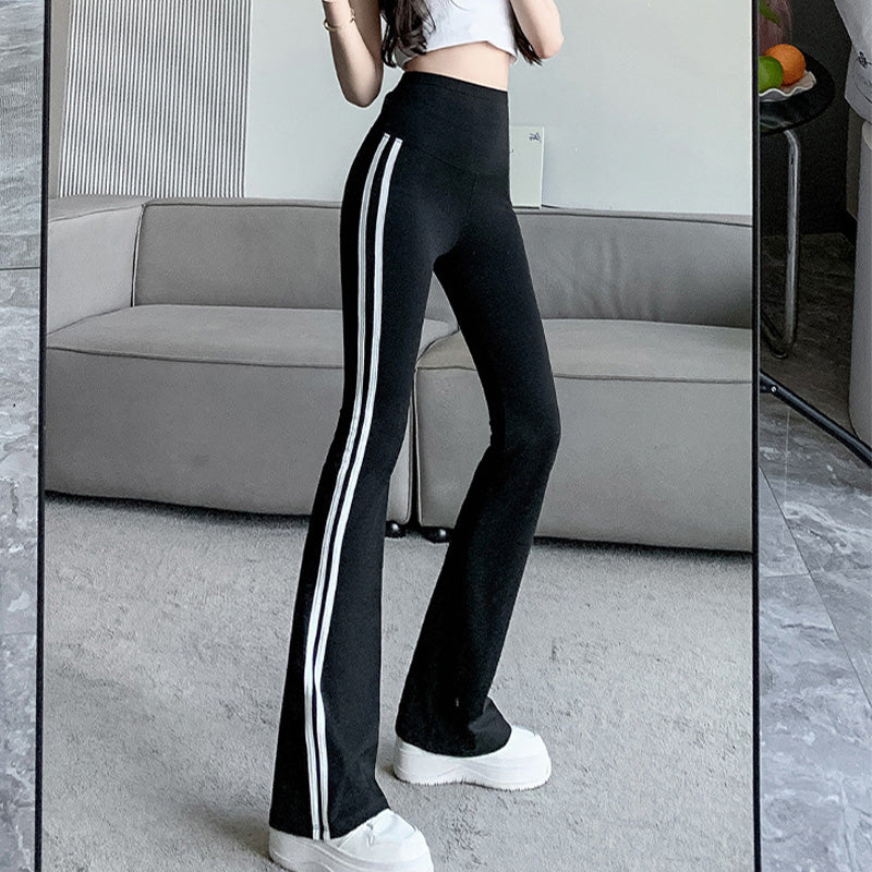 🔥🖤Early Black Friday Sale🔥Women's High-Waisted Flare Leggings with Tummy Control-5