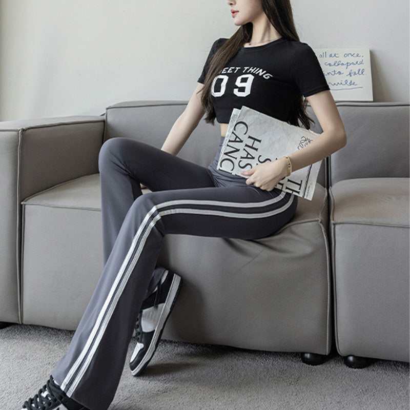 🔥🖤Early Black Friday Sale🔥Women's High-Waisted Flare Leggings with Tummy Control-6