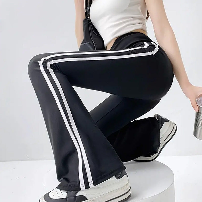 🔥🖤Early Black Friday Sale🔥Women's High-Waisted Flare Leggings with Tummy Control-10