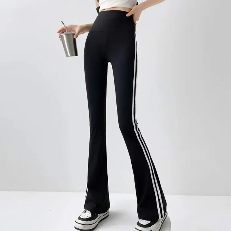 🔥🖤Early Black Friday Sale🔥Women's High-Waisted Flare Leggings with Tummy Control-11