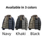 ❄️Winter-Specials❄️Men's Warm Waterproof Lapel Cotton Padded Jacket-7