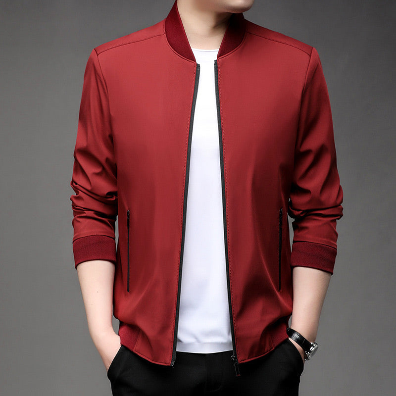 ✨Thickening upgrade✨ Fashionable Men's Winter Warm Jacket with Zipper Pockets-3