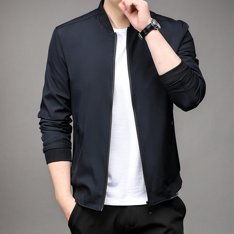 ✨Thickening upgrade✨ Fashionable Men's Winter Warm Jacket with Zipper Pockets-2
