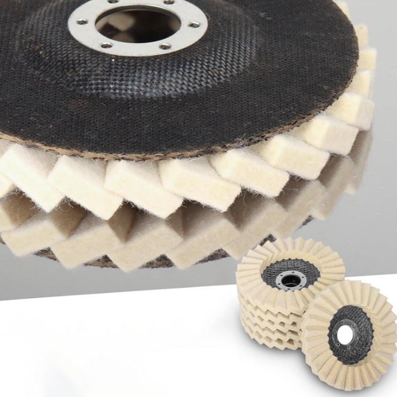 ✨New Arrival✨Wool Felt Flap Discs Polishing Wheel-2