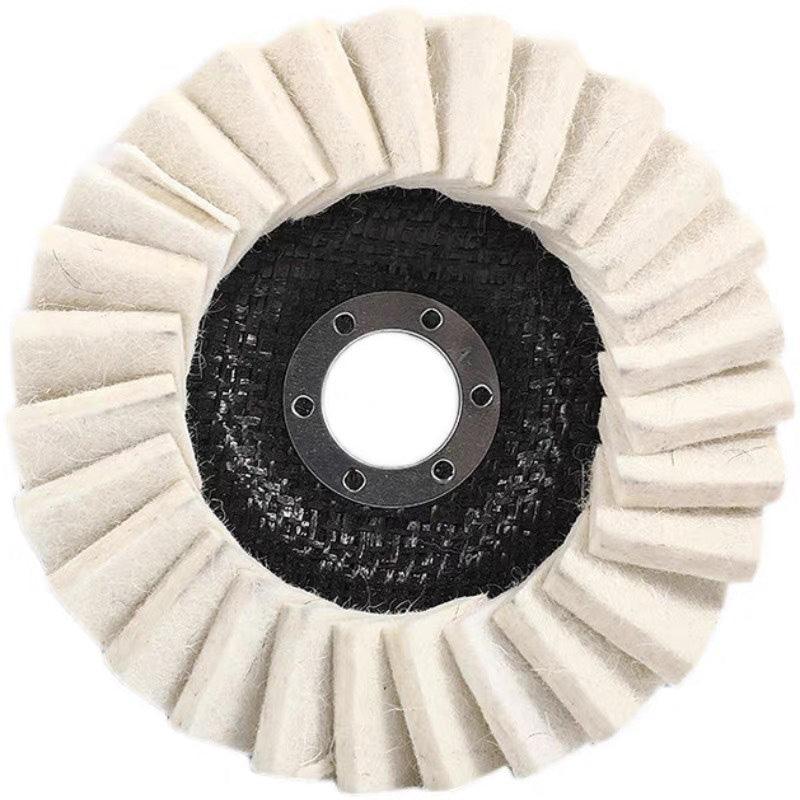 ✨New Arrival✨Wool Felt Flap Discs Polishing Wheel-7