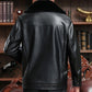 ❄️Winter Specials❄️ Men's Warm Zipper Faux Leather Jackets-5