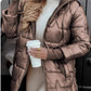 ❄️Step into Winter Discount Sale❄️Women's Winter Warm Hooded Mid-Length Coats-13