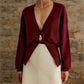 ✨New Arrival✨Women’s Elegant One Button Knit Sweater Cardigan-1