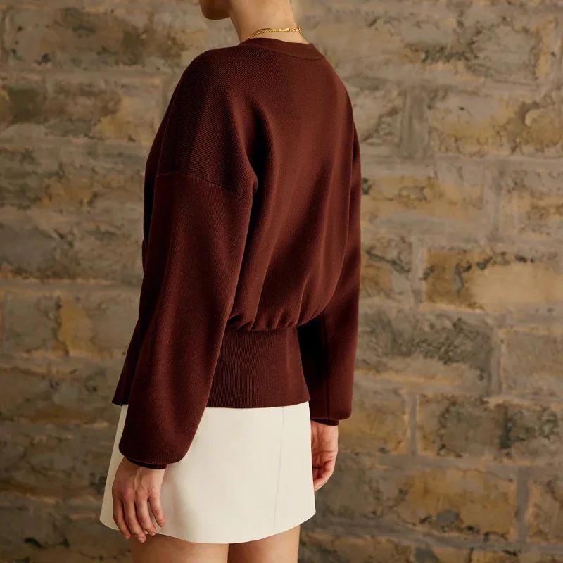 ✨New Arrival✨Women’s Elegant One Button Knit Sweater Cardigan-4