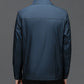 Men's Windproof Lapel Zipper Jacket-5