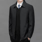 Men's Windproof Lapel Zipper Jacket-10