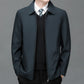 Men's Windproof Lapel Zipper Jacket-12