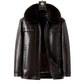 ✨New Arrival✨Men's Winter Leather Jacket With Plush Lining-2