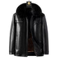 ✨New Arrival✨Men's Winter Leather Jacket With Plush Lining-8