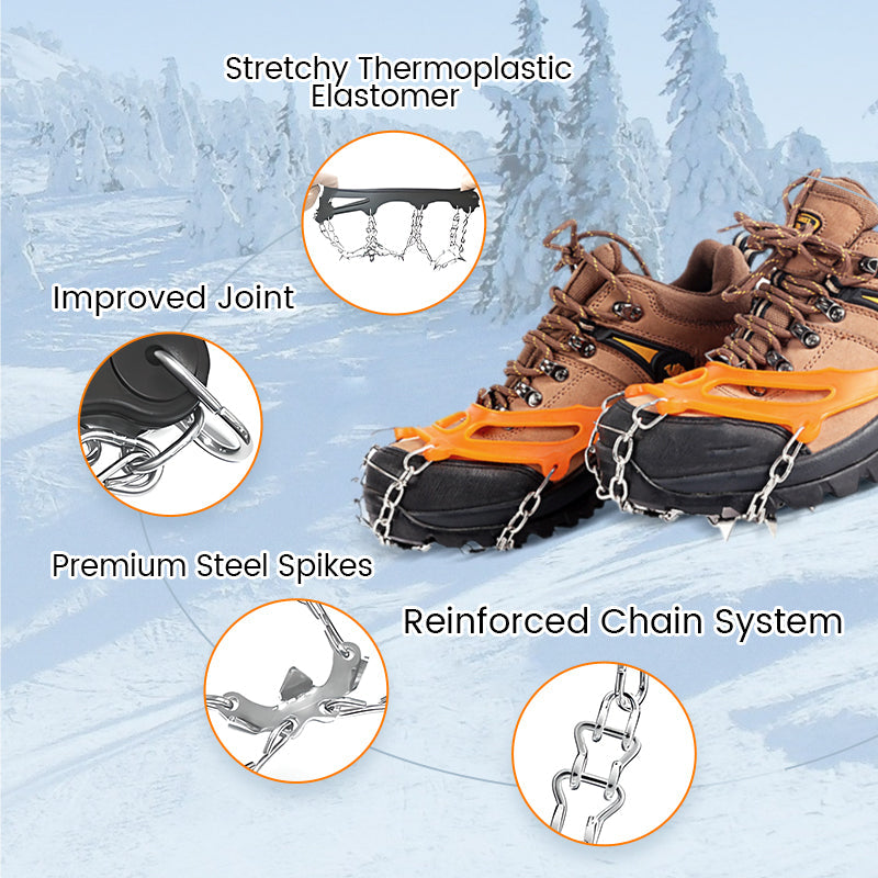 ✨New Arrival✨Anti-Slip Crampons for Outdoor Shoes & Boots-4