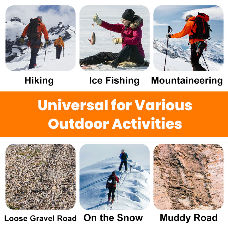 ✨New Arrival✨Anti-Slip Crampons for Outdoor Shoes & Boots-5