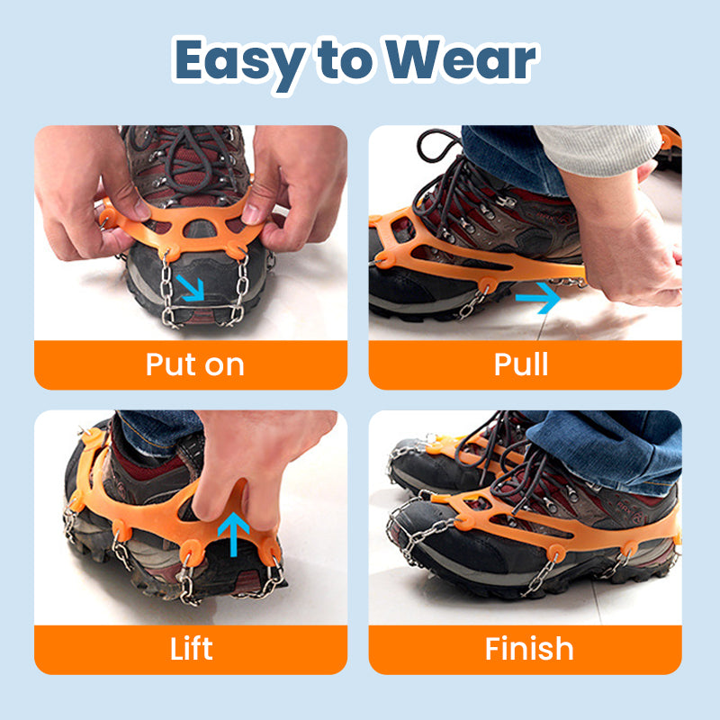 ✨New Arrival✨Anti-Slip Crampons for Outdoor Shoes & Boots-7