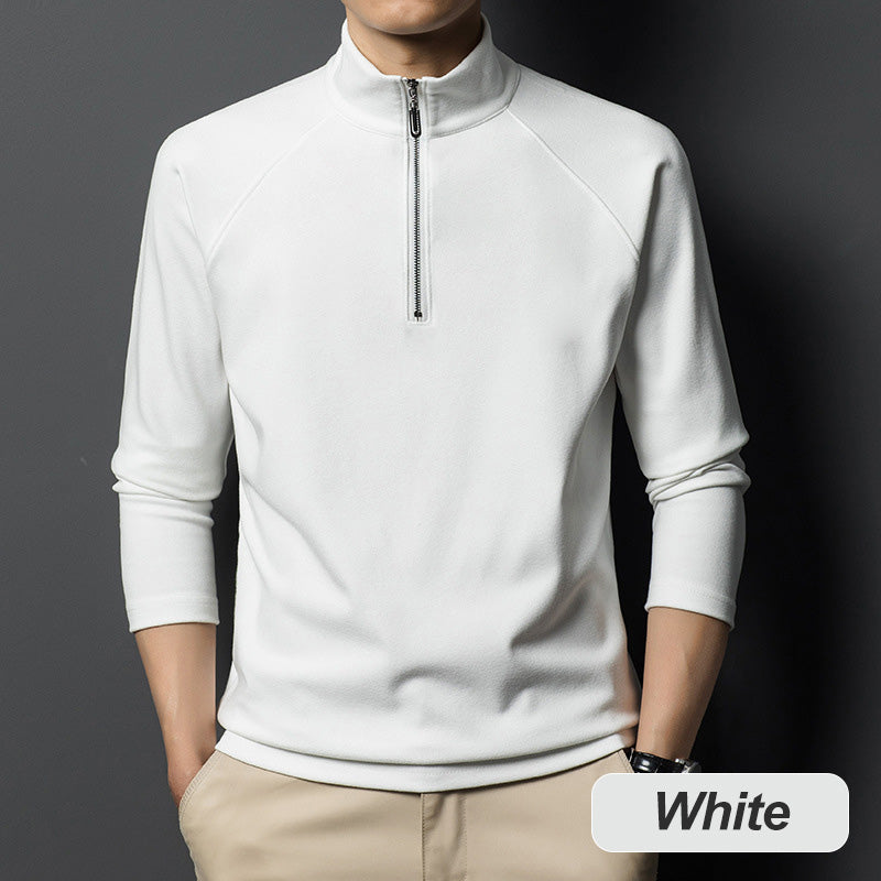 ✨New Arrival✨Men's Warm Long Sleeve Quarter Zip Sweatshirt-10