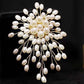 🎄【Christmas Carnival】🎁✨Ladies' high-end exquisite handmade pearl brooch-1