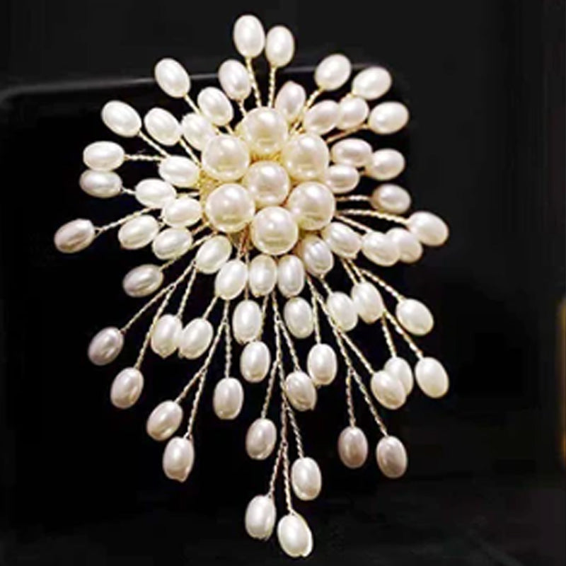 🎄【Christmas Carnival】🎁✨Ladies' high-end exquisite handmade pearl brooch-1