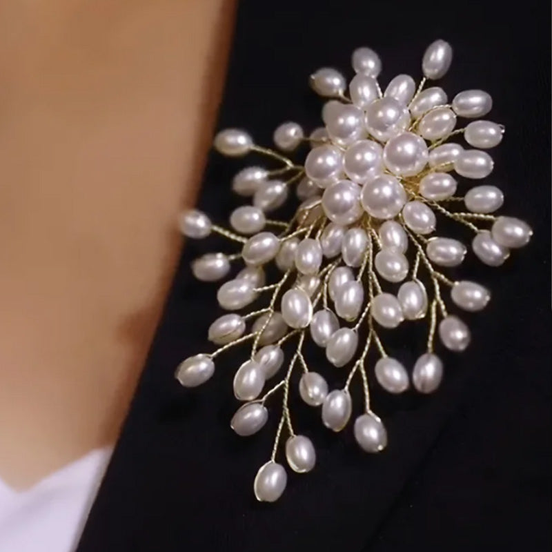 🎄【Christmas Carnival】🎁✨Ladies' high-end exquisite handmade pearl brooch-6