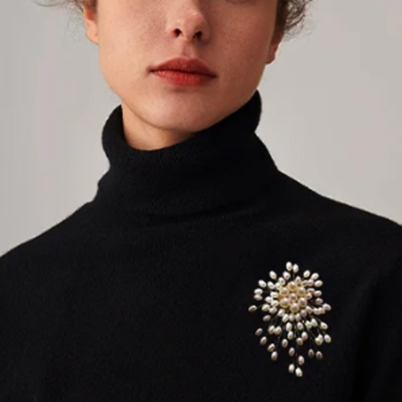 🎄【Christmas Carnival】🎁✨Ladies' high-end exquisite handmade pearl brooch-3