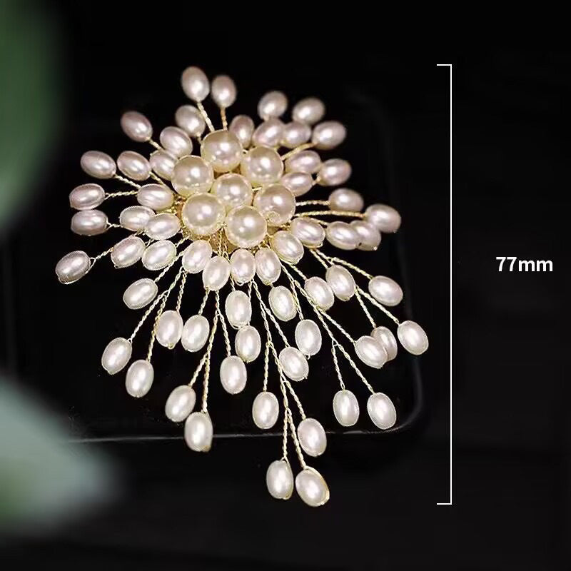 🎄【Christmas Carnival】🎁✨Ladies' high-end exquisite handmade pearl brooch-8