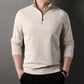 ✨New Arrival✨Men's Solid Half Zip Long-Sleeve Tops-11