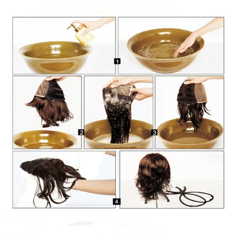 💜 LAST DAY PROMOTION - 50%OFF💜Curly Wavy Frizzy Hair Extension with Ponytail-8