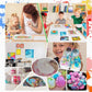 Bestes Geschenk für Kinder🎁Wasser-Marmorier-Mal-Kunst-Set