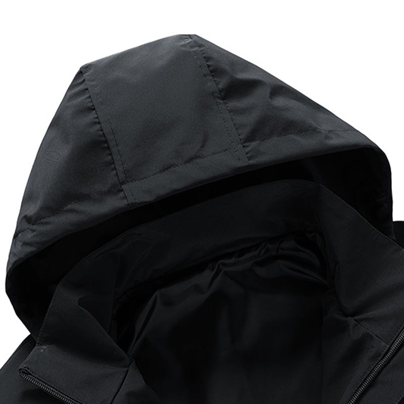 Men's Casual Warm Zip-Up Hooded Jacket（50% OFF）-5