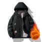 Men's Casual Warm Zip-Up Hooded Jacket（50% OFF）-13