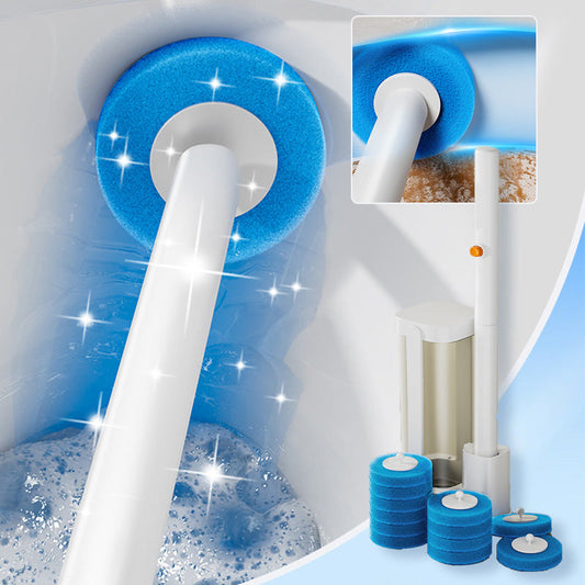 Toilet Brush Set with Disposable Brush Heads