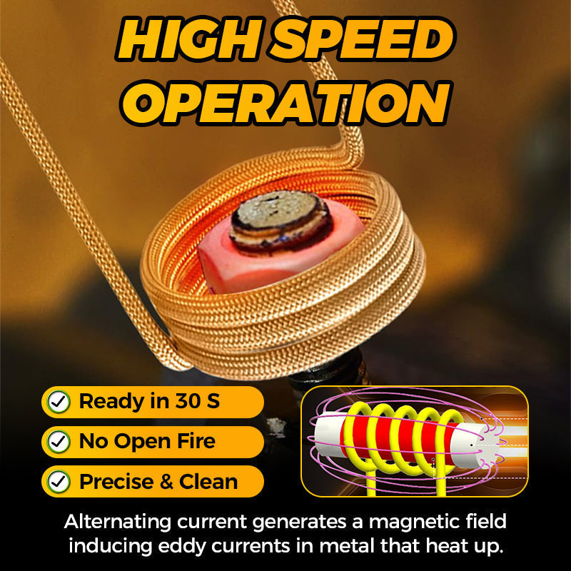 Magnetic Induction Heater Kit - 1100W Induction Heat Bolt Removal Tool-1