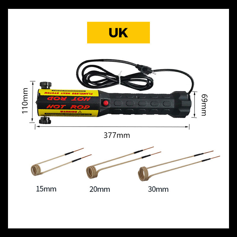Magnetic Induction Heater Kit - 1100W Induction Heat Bolt Removal Tool-8