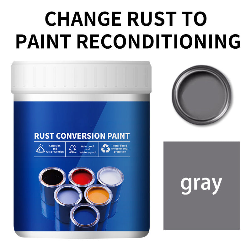 🔥2026 New Year Hot sale🔥Weatherproof Rust Converter Paint for Metal-11