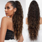 💜 LAST DAY PROMOTION - 50%OFF💜Curly Wavy Frizzy Hair Extension with Ponytail-6